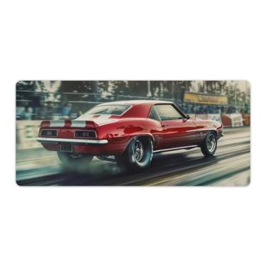 Imagem de FoRes JDM Tapete de mouse grande para jogos Muscle Car Modificado Sport Speed Desk Mat Base de borracha antiderrapante Acessórios para computador laptop suprimentos bloco de escrita para escritório