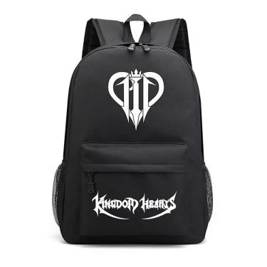 Imagem de Mochila Kingdoms Hearts Cartoon Kids School Oxford 31x14x42cm