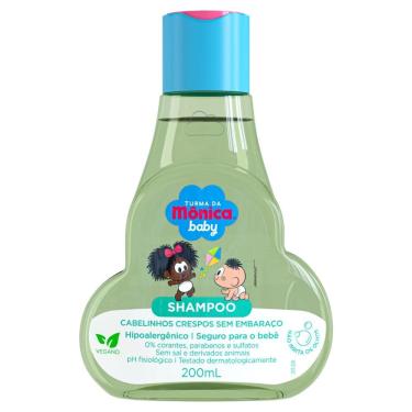 Imagem de Shampoo Turma da Mônica Baby Cabelos Crespos sem Embaraço 200ml