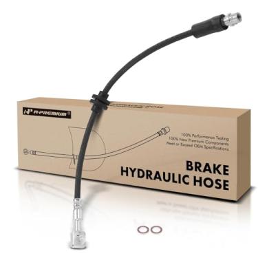 Imagem de A-Premium Mangueira hidráulica de freio dianteiro compatível com modelos selecionados Chevy e Buick - Trax 2014-2018, Encore 2013-2019 - Substituição # 95442142