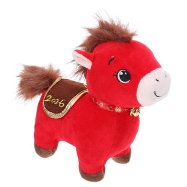 Imagem de Kisangel Cavalo de Pelúcia Do Zodíaco Chinês, 20cm, Mascote Do Ano Chinês de 2026, Animal de Pelúcia para Decoração de Festa Do Festival da