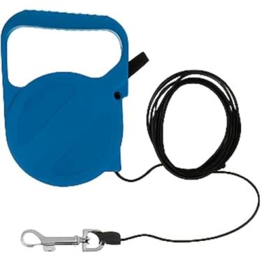 Imagem de Coleira Guia Retrátil 3 Metros Pets Cachorro Cães Gatos Resistente Com Trava