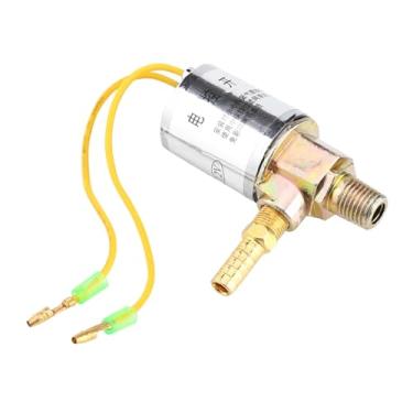 Imagem de Buzina pneumática de 12 V e sistema de suspensão a ar 1/4 polegada válvula solenoide de buzina de ar