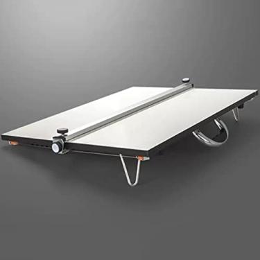 Imagem de GUAVFH Mesa de desenho de mesa, prancheta de desenho A2, ferramenta de desenho e arquitetura com régua paralela e alça de transporte ergonômica, para estudantes e profissionais prancheta de desenho