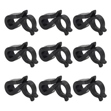 Imagem de Naroote Clipes de Luz Ao Ar Livre, Resistentes, Reutilizáveis, Clipes de Luz de Natal para Luzes de Corda, 120 Peças (Preto)