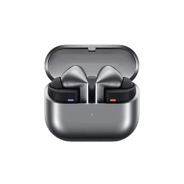 Imagem de Fone de ouvido 3ª geração, versão PRO, Bateria de 14 horas, Cancelamento de ruído, Resistente à água, Som por IA, Microfones de chamadas, Compatível Android e iOS, Nota Fiscal e Garantia - Cinza