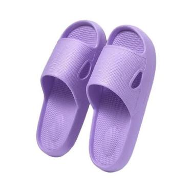 Imagem de Chinelos De Plataforma Grossa Para Mulheres, Solado Macio Em EVA, Chin