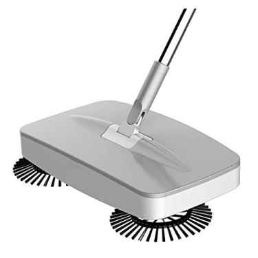 Imagem de U5GAAALPPQ9 Vassoura de carpete em aço inoxidável, máquina de varrer à mão, alça de pá de lixo, limpeza doméstica, ferramentas de limpeza doméstica, acessórios para superfícies de madeira, pisos de