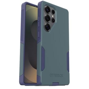 Imagem de OtterBox Capa para Samsung Galaxy S25 Ultra (apenas) - Série Commuter - Harbor Storm (verde e azul) - fina e resistente - adequada para bolso - com proteção de porta