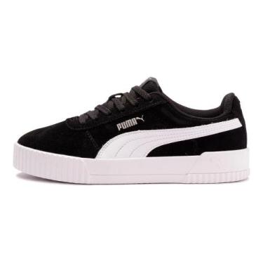 Imagem de Tenis Puma Carina BDP - 375564-01, 34, Preto, Branco