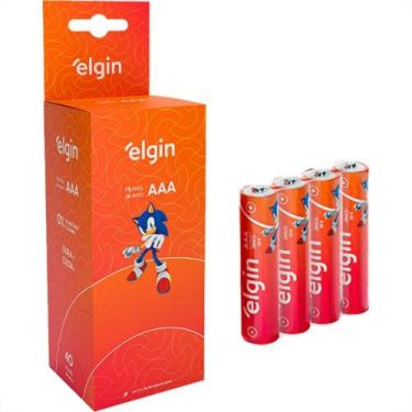 Imagem de Pilha Elgin Zinco Aaa Palito - R03 Caixa Com 40 Pecas - 82342