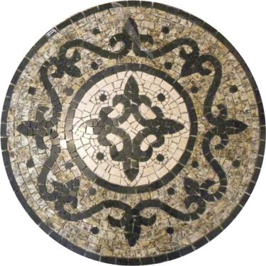 Imagem de Piso Em Mosaico Romano Pedras Lis Lis