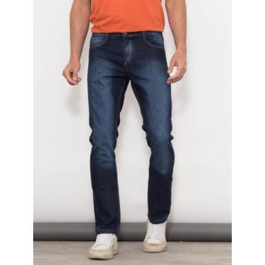 Imagem de Calça Jeans Masculina Modelagem Premium Com Lycra Eventos Casuais Soci