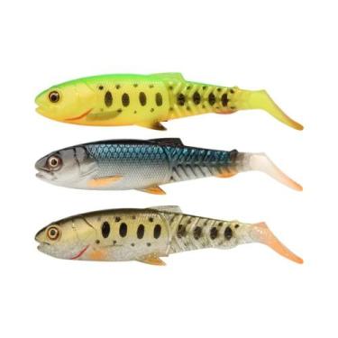 Imagem de Isca Artificial De Silicone Predator Swimbait Com Cauda De Pá Para Pes