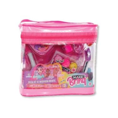 Imagem de Kit de maquiagem infantil makebrinq - polibrinq