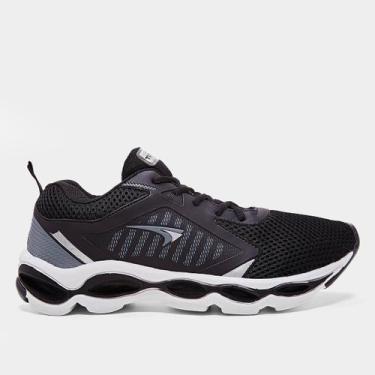 Imagem de Tênis Tryon Malta Unissex, Preto, Grafite, 37