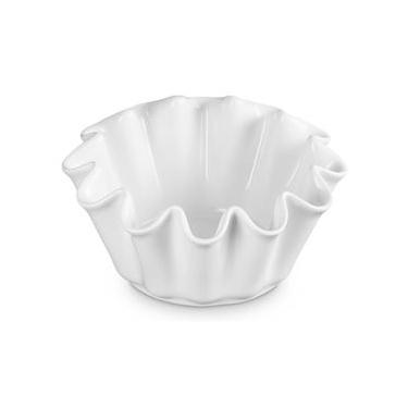 Imagem de PRATO RUFFLE LE CREUSET FUNDO 21CM EM CERÂMICA BRANCO 81138210100007