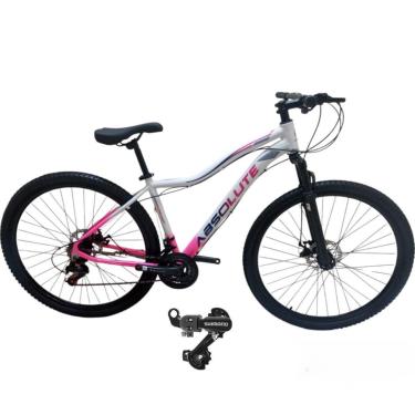 Imagem de Bicicleta Feminina Aluminio Hera 24v Aro 29 Absolute Shimano  Cambio Traseiro Suspensão 80mm-Feminino
