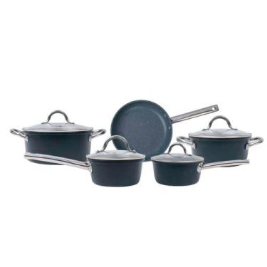 Imagem de Conjunto Panelas MILANO Inducao Ceramico 5 Pecas Vista Home, 4,4 litro