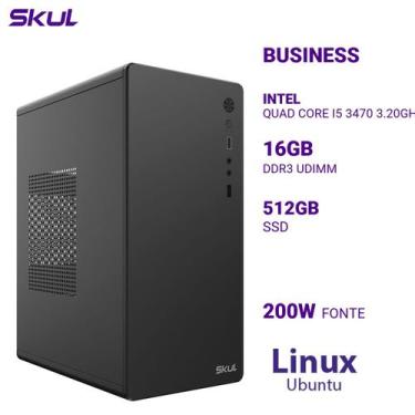 Imagem de Computador B500 Quad Core I5 3470 3.20ghz Memória 16gb Ddr3 Ssd 512gb 