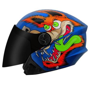 Imagem de Capacete Aberto New Liberty 3 Coyote Brilhante Viseira Fumê - Pro Tork