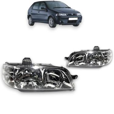 Imagem de Farol fiat palio 2001 2002 2003 2004 2005 2006 2007 direito - BIBAS, F