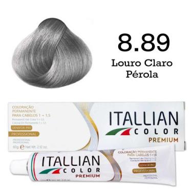 Imagem de Coloração Itallian Color 8.89 Louro Claro Pérola - Itallian Hairtech