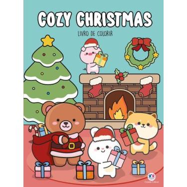 Imagem de Livro - Cozy Christmas - Para Colorir