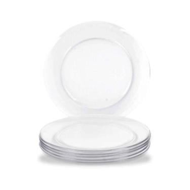 Imagem de Jogo 8 Pratos Raso Gourmet Astral 26cm Marinex Santa Marina