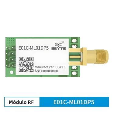 Imagem de Módulo Transmissor Receptor Sem Fio 2.4GHz 100mW 20dBm Longo Alcance S
