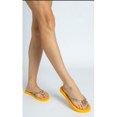 Imagem de Chinelo capodarte amarelo petite jolie, 37