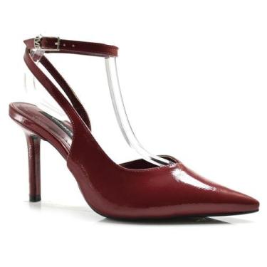 Imagem de Scarpin Feminino Via Marte, Vermelho, 38