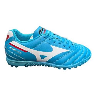 Imagem de Chuteira Mizuno Morelia Club As Society Masculino, Azul, Celeste, 42 B