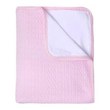 Imagem de Manta Bebe Tricot Forro Malha Mami Maternidade Enxoval 5708 - Papi, Ro