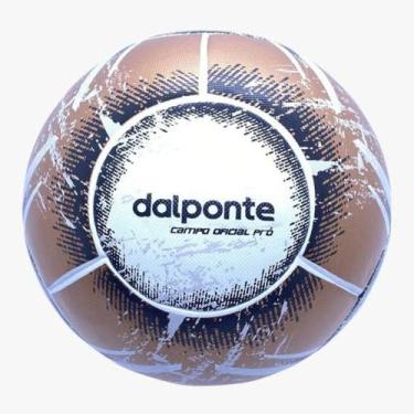 Imagem de Bola Futebol Dalponte Premium Gold Campo Sem Costura Oficial