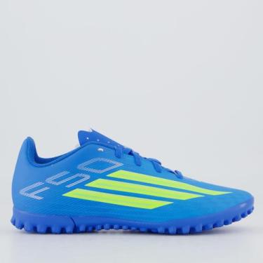 Imagem de Chuteira Adidas F50 Club Juvenil Society Azul, 35