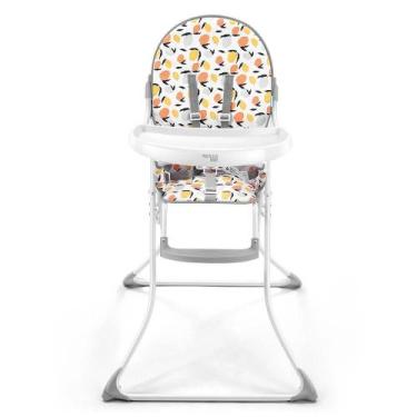 Imagem de Cadeira de Alimentação Alta Slim 6M-15KGS Cinza Multikids Baby - BB371