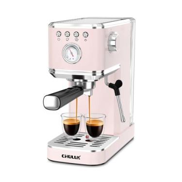 Imagem de Máquina de Espresso CHULUX com Bomba de 20 Bar e Espumador de Leite Ro