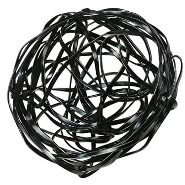 Imagem de ULTNICE DIY Flower Frog Floral Gaiola Vaso Enchimento Torcível Floral Sapo Japonês Ikenobo Ikebana Malha Bola Floral Fixador Ferramenta Flor Arranjando Suporte para Decoração Doméstica Preto