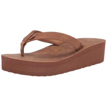 Imagem de Roxy Sandália feminina Melina Platform, Marrom, 38