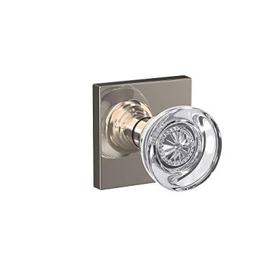 Imagem de Schlage FC172HOB618COL Schlage FC172-HOB-COL Hobson Maçaneta de porta manequim de um lado sem torneamento com acabamento Collins