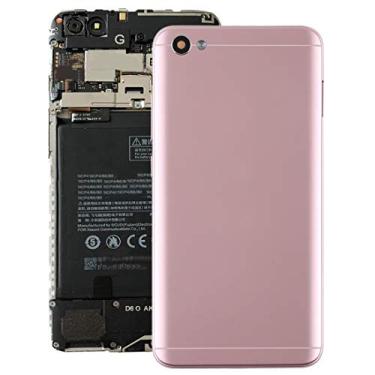 Imagem de HUANGYUNCHAO Acessórios telefônicos Capa de volta com lente de câmera e chaves laterais para Xiaomi Redmi Nota 5A Substituição do telefone celular