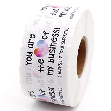 Imagem de Littlefa 3,8 cm You are The Hurt of My Business com adesivos coloridos de design de amor, adesivos de agradecimento, adesivos de pequenas empresas, adesivos de envelopes, embalagem de sacos de present