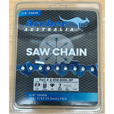Imagem de Archer 60,96 cm 3/8-050-84DL corrente para motosserra que substitui 72RD084G A1EP-RP-84E