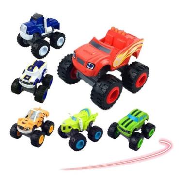 Blaze Monster Machines - Veiculo e Aj Carro e Boneco Mattel em Promoção na  Americanas