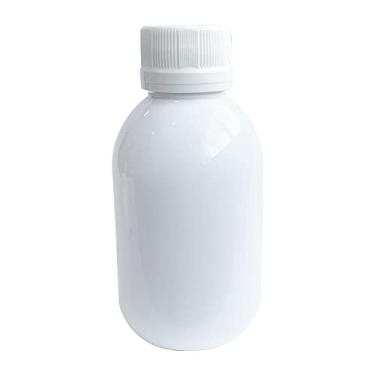 Imagem de Frasco PET 100ml C/Tampa Lacre (20 Peças) (Branco C/Branco)