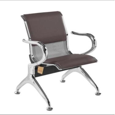 Imagem de Cadeira Longarina 1 Lugar Com Estofado Colors - Mak Decor