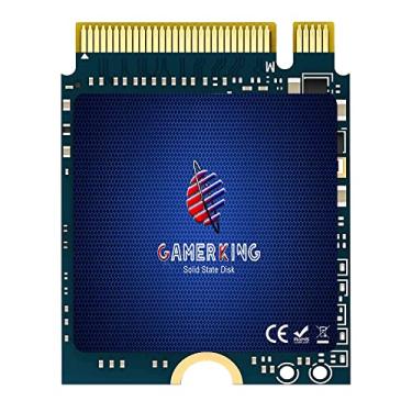 Imagem de GAMERKING Unidade de estado sólido interna M.2 2230 SSD NVMe PCIe Gen 3.0X4 de 256 GB compatível com Steam Deck/Microsoft Surface Pro 8/Pro 7? X/laptop3/laptop4(M.2 2230 PCIe 256GB)