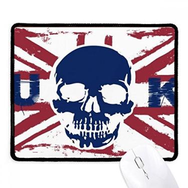 Imagem de Tapete de borracha para jogos com a bandeira da Union Jack do Esqueleto Humano do Reino Unido