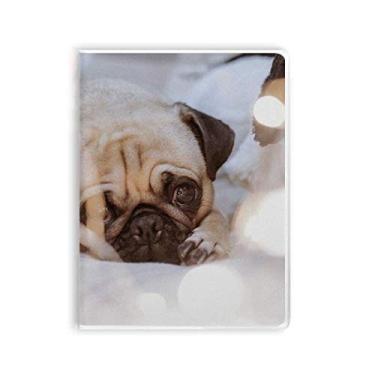 Imagem de Bulldog Pet Animal Lonely Caderno Capa de Goma Diário Capa Macia